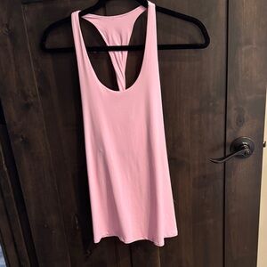 Women’s Alo Pink Racerback Tank Top